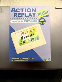 Action Replay 4M Plus Cartridge for Sega Saturn