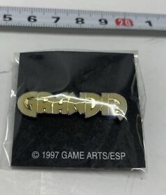 1997 SEGA SATURN GRANDIA pin badge GAME ARTS