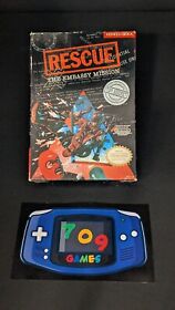 Rescue: The Embassy Mission (Nintendo Entertainment System) NES CIB COMPLETE
