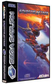 Saturn: Galactic Attack, Complete (CARD BOX)(GOOD)