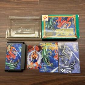 Famicom DRAGON SCROLL Nintendo FC Japan Action Adventure Role Playing Game