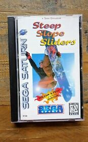 LIKE NEW ✹ Steep Slope Sliders ✹ Sega Saturn Game ✹ COMPLETE ✹ USA Version
