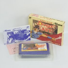 DRAGON UNIT Famicom Nintendo 1889 fc