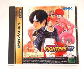 The King Of Fighters 97 Manual & Case Sega Saturn SNK