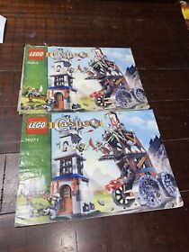 LEGO Instruction Manual ONLY 7037 7037-1 7037-2 LEGO Castle Book Booklets