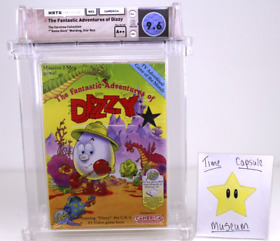 The Fantastic Adventures of Dizzy New Nintendo NES Sealed WATA 9.6 A++ TOP POP