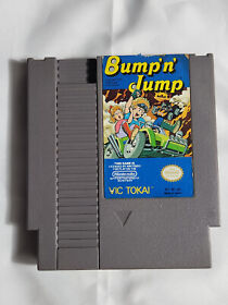 Bump 'n' Jump Nintendo NES Authentic, Cleaned, & Tested