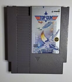 Nintendo NES Spiel Top Gun Konami Modul Guter Zustand
