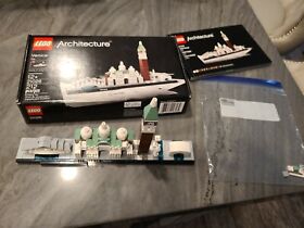 Lego Architecture 21026 Venice Skyline Used Complete with Box and Instruction