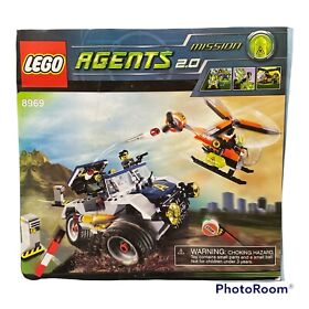 LEGO Agents 2.0 #8969 4-Wheeling Pursuit Instructions Manual ONLY