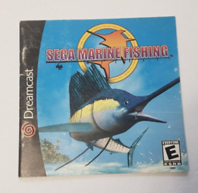 Sega Marine Fishing - Dreamcast -  Instruction Booklet Only