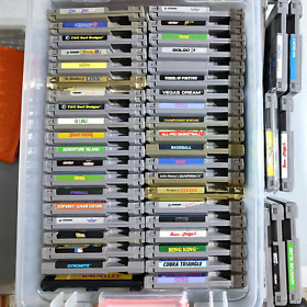 Juegos de NES Nintendo Entertainment System - todos limpios, probados, funcionando