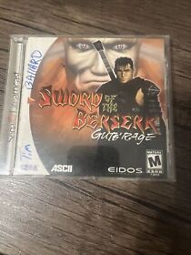 Sword of the Berserk: Guts' Rage (Sega Dreamcast) Complete + Registration card