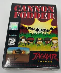 Cannon Fodder (Atari Jaguar, 1995) Atari Jaguar Genuine OEM Authentic SEALED 