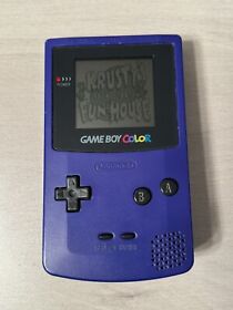 Nintendo Game Boy Color Pokémon Grape Console