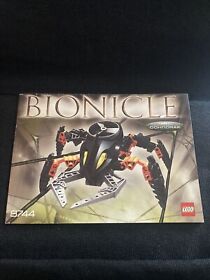 Lego Manual Only Bionicle 8744 Visorak Oohnorak