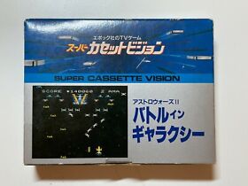 SUPER Cassette Vision EPOCH SUPER  JAPAN  BATTLE GALAXY