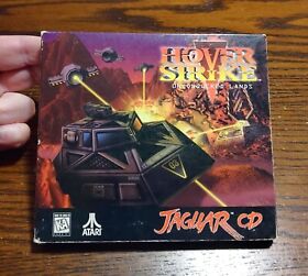 Hover Strike: Unconquered Lands for Atari Jaguar CD Tested See Pics/Description