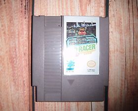 VINTAGE NINTENDO NES 1985 RAD RACER GAME CLEANED AND TESTED 