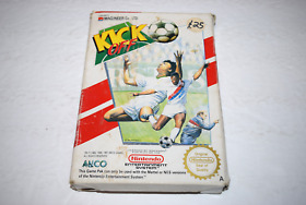 Kick Off UKV Nintendo NES Video Game Cart w/ Box