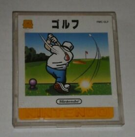 GAME/JEU NITENDO FAMICOM/NES JAPANESE DISK SYSTEM Golf FMC-GLF JAPAN **