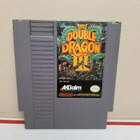 Juego Double Dragon III The Sacred Stones 3 NES Nintendo Entertainment System 