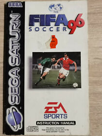 Fifa Soccer 96 Sega Saturn (Manual Only)