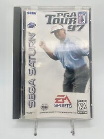 PGA Tour 97 (Sega Saturn, 1996) Complete Tested