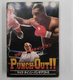 Nintendo Mike Tyson Punch Out Famicom Software Cartridge