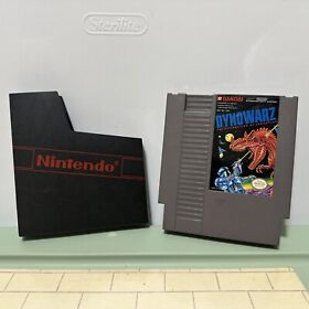 Dynowarz: The Destruction of Spondylus Nintendo NES 1990 Authentic Game Sleeve