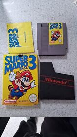 Super Mario Bros 3 - Nintendo NES - Boxed & Complete - PAL A CIB