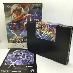 Crossed Swords  with Box and Manual Neo Geo AES [Neo Geo SNK]