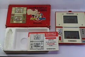 Nintendo Game & Watch MS Mickey & Donald DM-53 Made in Japan 1982 Great Cond. #2
