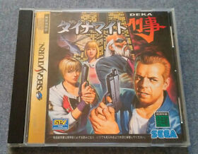 Dynamite Deka ( Die Hard )  / Sega Saturn Battle Game SS Japan NTSC-J