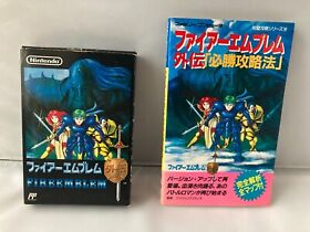 VG FIRE EMBLEM Gaiden Nintendo Famicom NES FC JAPAN import /w Guide book