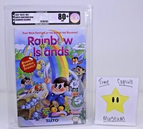 Rainbow Islands Nueva Nintendo NES Sellada de Fábrica VGA WATA Grado 80+ Casi Como Nueva 