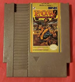 P.O.W.: Prisoners of War (NES, SNK, 1989) - Authentic, Cleaned, And Tested!