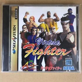 Virtua Fighter | Sega Saturn | Confirm the operation | Japan Import