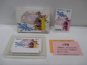 NES -- FINAL FANTASY 1 -- Box. Can data save. Famicom, JAPAN Game. 10467