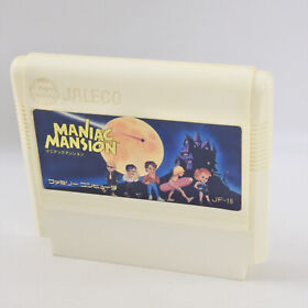 Famicom MANIAC MANSION Cartridge Only Nintendo 2107 fc