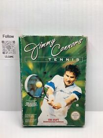 Jimmy Connors Tennis (NES, 1993) Authentic! Great Condition- France Import PAL B