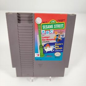 Sesame Street ABC (Nintendo NES 1985  Authentic 