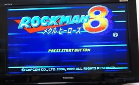 Mega Man8 Rockman8 MEGA MAN8 Sega Saturn from japan
