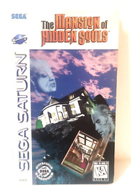 The Mansion of Hidden Souls Sega Saturn Authentic Instruction Manual Only w Reg