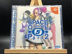 Space Channel 5: Part 2 w/spine (Sega Dreamcast,2002) from japan