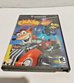 Crash: Tag Team Racing (Nintendo GameCube, 2005) No Manual, Tested, Free Ship