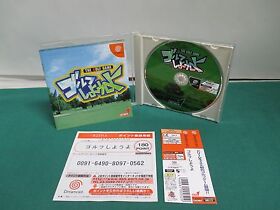 SEGA Dreamcast -- GOLF SHIYOUYO -- DC. JAPAN. GAME. Work. 27694