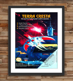 Terra Cresta Nintendo NES Glossy Promo Ad Poster Unframed G2976