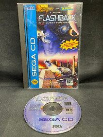 Flashback: The Quest for Identity (W/Reg Card) (Sega CD) Complete Near Mint