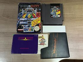 Nintendo NES Game - PIN BOT - Complete Retro Rare Collectible